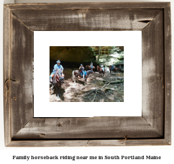 family horseback riding near me in South Portland, Maine